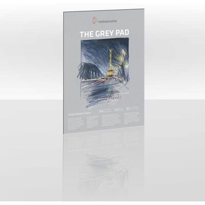Hahnemühle Papier The Grey Pad, DIN A4, 120 g/m² Hahnemühle Papier The Grey Pad, DIN A4, 120 g/m²