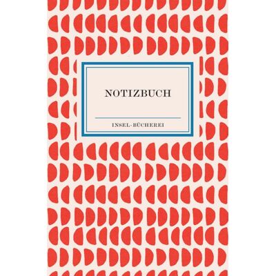 Insel Verlag Notizbuch Insel-Bücherei »Korallenrote Halbkreise retro« Insel Verlag Notizbuch Insel-Bücherei »Korallenrote Halbkreise retro«