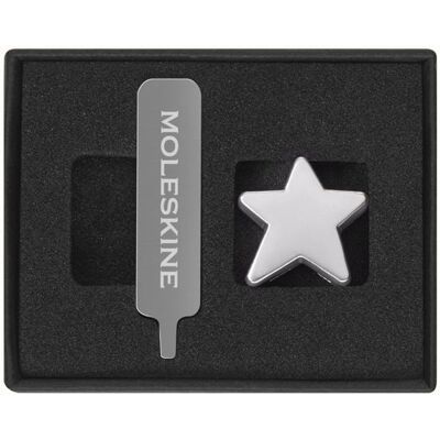 Moleskine Germany Moleskine Pin Stern Silber Moleskine Germany Moleskine Pin Stern Silber