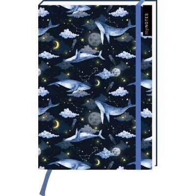 arsedition MyNOTES Notizbuch A5: Cosmic Whale arsedition MyNOTES Notizbuch A5: Cosmic Whale