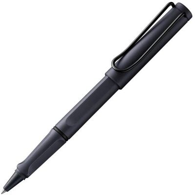 LAMY Tintenroller safari roll-ink mit T10 Tintenpatrone, steel black LAMY Tintenroller safari roll-ink mit T10 Tintenpatrone, steel black