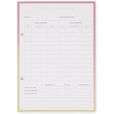 Thalia Budget-Planer A5, Pink Matcha Thalia Budget-Planer A5, Pink Matcha