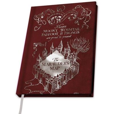 ABYSSE CORP SAS ABYstyle - Harry Potter - Marauder's Map A5 Notizbuch ABYSSE CORP SAS ABYstyle - Harry Potter - Marauder's Map A5 Notizbuch