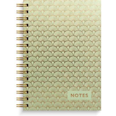 Burde Publishing AB Burde Notizbuch A5 ArtDeco Burde Publishing AB Burde Notizbuch A5 ArtDeco