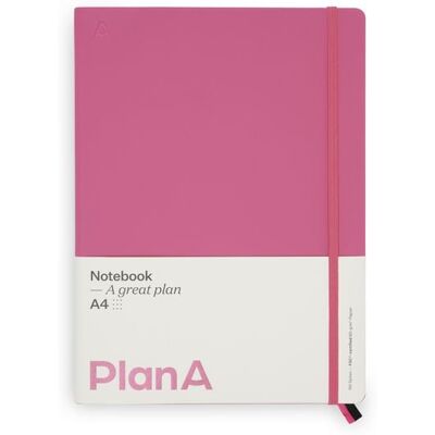Thalia Notizbuch A4 Hardcover Candy Pink Punktiert, 192 Seiten Thalia Notizbuch A4 Hardcover Candy Pink Punktiert, 192 Seiten