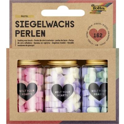 Folia Siegelwachs Perlen Pastell 162 Stück Folia Siegelwachs Perlen Pastell 162 Stück