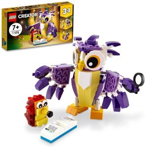 LEGO® GmbH LEGO Creator 31125 Wald-Fabelwesen 3-in-1 Set mit Tierfiguren zum Bauen