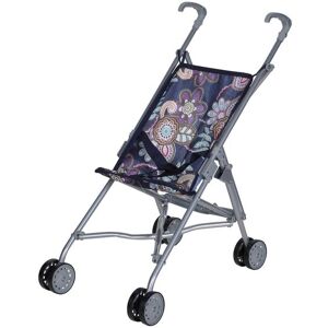 Knorrtoys 12678 - Puppenbuggy Sim, Blue Flowers