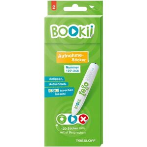 Tessloff Medienvertrieb Tessloff - Bookii - Paket 2: 120 Bookii Aufnahme Sticker neutral Nr. 127-246