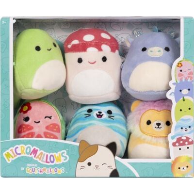 Jazwares Squishmallows: Micromallows Plush - 6-Pack Jazwares Squishmallows: Micromallows Plush - 6-Pack
