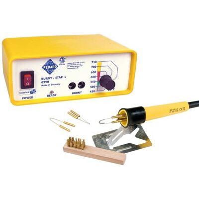 Peter Bausch GmbH & Co. KG PEBARO 0290 - Profi Brandmal-Station mit Brandmalkolben und Zubehör, Brandmalerei Peter Bausch GmbH & Co. KG PEBARO 0290 - Profi Brandmal-Station mit Brandmalkolben und Zubehör, Brandmalerei