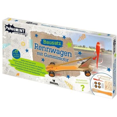 moses. PhänoMINT Bausatz Rennwagen mit Gummimotor moses. PhänoMINT Bausatz Rennwagen mit Gummimotor