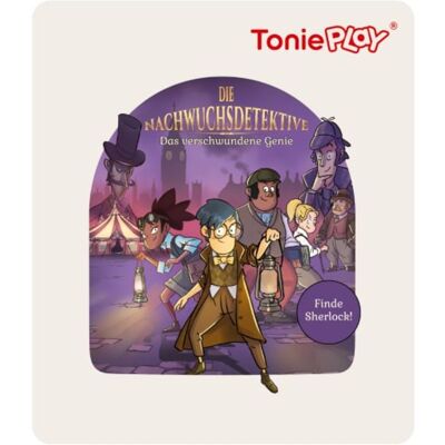 Tonies GmbH Tonieplay: Die Nachwuchsdetektive, Das verschwundene Genie. Tonies GmbH Tonieplay: Die Nachwuchsdetektive, Das verschwundene Genie.