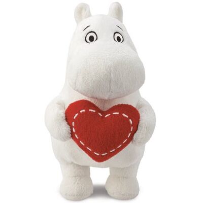 Aurora Moomin Stehendes mit Herz Plüschtier - Plüschtier Aurora Moomin Stehendes mit Herz Plüschtier - Plüschtier