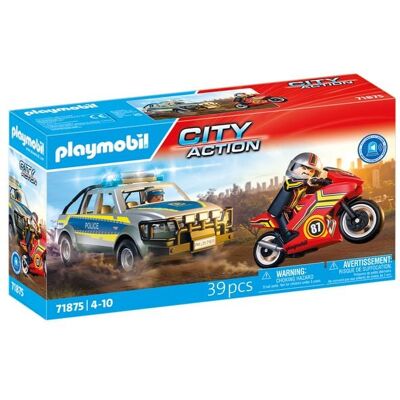 PLAYMOBIL 71875 Verfolgungsjagd mit Polizei Pick-Up PLAYMOBIL 71875 Verfolgungsjagd mit Polizei Pick-Up