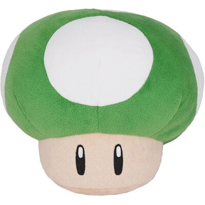 NBG Nintendo Super Mario, Super Pilz, Plüsch, grün, 16 cm NBG Nintendo Super Mario, Super Pilz, Plüsch, grün, 16 cm