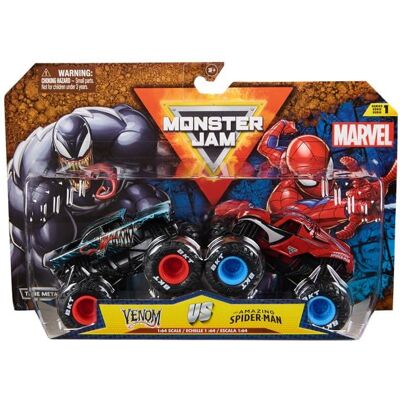 Spin Master MNJ 2-Pack 1:64 Spider-Man vs. Venom Spin Master MNJ 2-Pack 1:64 Spider-Man vs. Venom