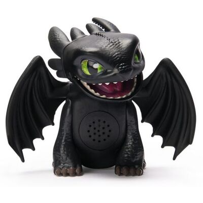 Spin Master Drachenzähmen leicht gemacht - Interaktiver Mini-Drache Ohnezahn, Figur mit Soundeffekten Spin Master Drachenzähmen leicht gemacht - Interaktiver Mini-Drache Ohnezahn, Figur mit Soundeffekten