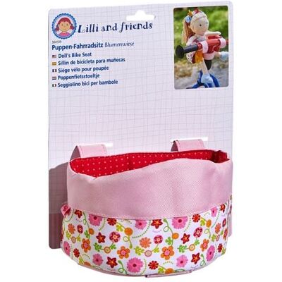 HABA Puppen-Fahrradsitz Blumenwiese HABA Puppen-Fahrradsitz Blumenwiese