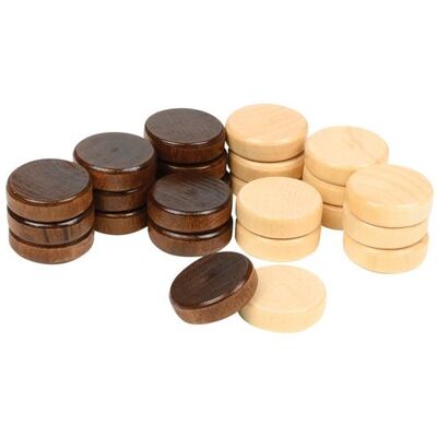 Philos Spielsteine, Backgammon, 28 x 8 mm Philos Spielsteine, Backgammon, 28 x 8 mm