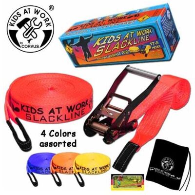 Corvus Slackline 17,5 m, sortiert Corvus Slackline 17,5 m, sortiert
