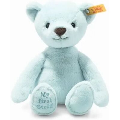 Steiff 242144 - My first Steiff Teddybär, blau, Plüsch, 26 cm Steiff 242144 - My first Steiff Teddybär, blau, Plüsch, 26 cm