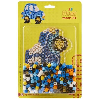 Malte Haaning Plastic A/S Hama® Bügelperlen Maxi - Blisterset Auto - 1 Stiftplatte Auto, 250 Perlen. Malte Haaning Plastic A/S Hama® Bügelperlen Maxi - Blisterset Auto - 1 Stiftplatte Auto, 250 Perlen.