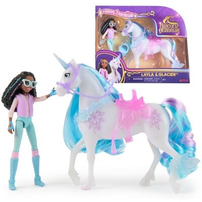 Spin Master UCA Small Doll & Unicorn Lyla & Glacier Spin Master UCA Small Doll & Unicorn Lyla & Glacier