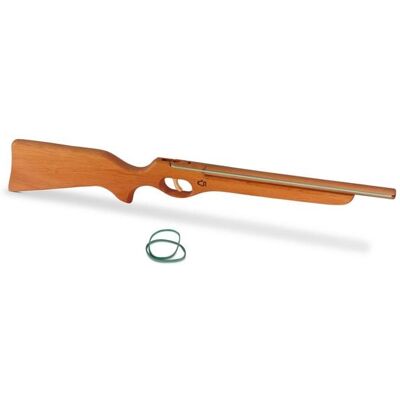 BestSaller Kinder-Gewehr mit Funktion, Erle geölt (schießt Gummis) BestSaller Kinder-Gewehr mit Funktion, Erle geölt (schießt Gummis)