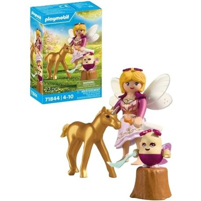 PLAYMOBIL 71844 Goldenes Einhornfohlen mit Fee PLAYMOBIL 71844 Goldenes Einhornfohlen mit Fee