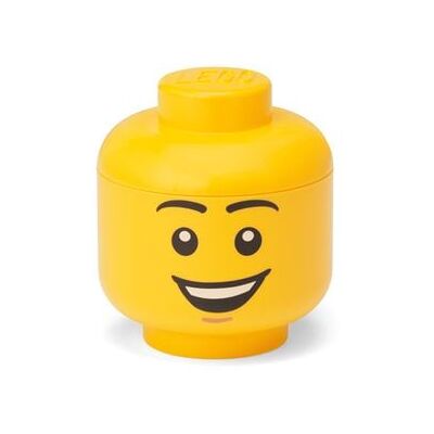 Nhg GmbH LEGO® Aufbewahrungskopf Happy Boy Nhg GmbH LEGO® Aufbewahrungskopf Happy Boy