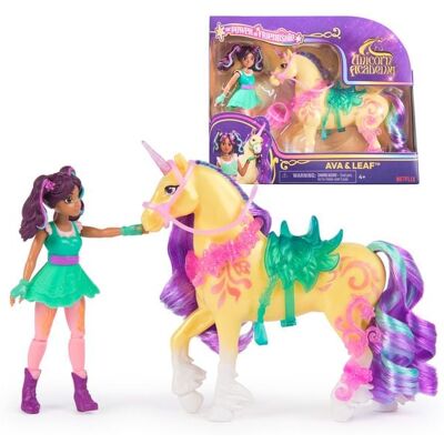Spin Master UCA Small Doll & Unicorn Ava & Leaf Spin Master UCA Small Doll & Unicorn Ava & Leaf