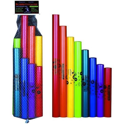 Corvus A630002 - Boomwhacker C-Dur, diatonische Tonleiter, gestimmte Perkussions-Kunststoffröhren Corvus A630002 - Boomwhacker C-Dur, diatonische Tonleiter, gestimmte Perkussions-Kunststoffröhren