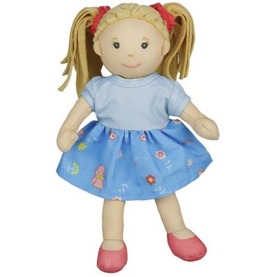 Heless Stoffpuppe ''Pippa'' mit Kleidchen zum An- und Ausziehen, 22 cm Heless Stoffpuppe ''Pippa'' mit Kleidchen zum An- und Ausziehen, 22 cm
