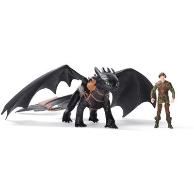 Spin Master Drachenzähmen leicht gemacht - Wikinger & Drachen Actionfiguren-Set, Ohnezahn & Hicks Spin Master Drachenzähmen leicht gemacht - Wikinger & Drachen Actionfiguren-Set, Ohnezahn & Hicks