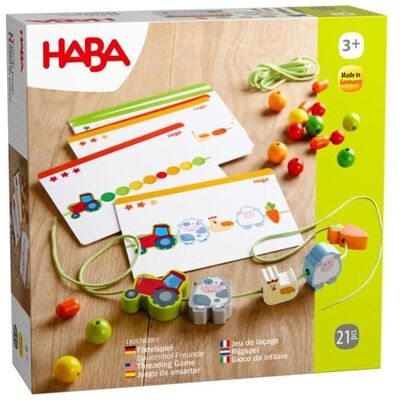 HABA Fädelspiel Bauernhof-Freunde HABA Fädelspiel Bauernhof-Freunde
