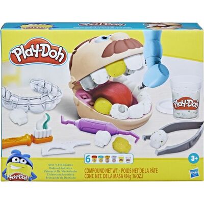Hasbro F12595L0 - Play-Doh, Dr. Wackelzahn, Zahnarzt, Knete Hasbro F12595L0 - Play-Doh, Dr. Wackelzahn, Zahnarzt, Knete