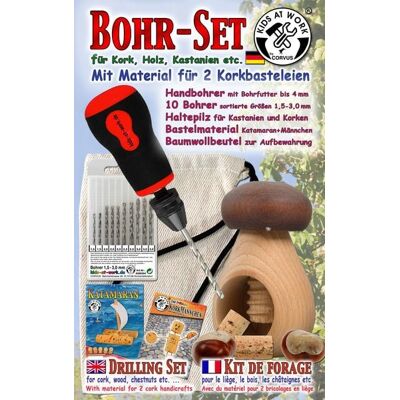 Corvus A600107 - Kinder Spielzeugset - Kork Holz Kastanie Bastelset Corvus A600107 - Kinder Spielzeugset - Kork Holz Kastanie Bastelset