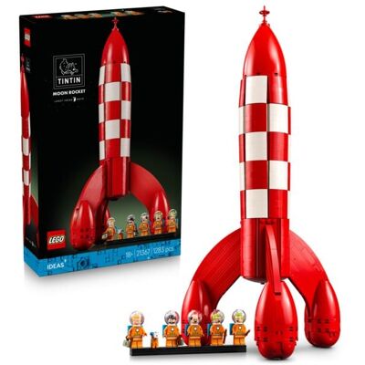 LEGO® GmbH LEGO Ideas 21367 Die Mondrakete von Tintin, Modellbau für Erwachsene LEGO® GmbH LEGO Ideas 21367 Die Mondrakete von Tintin, Modellbau für Erwachsene