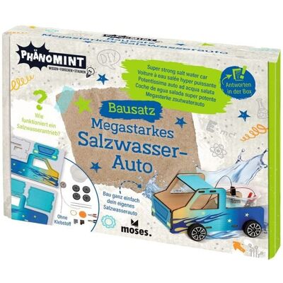 moses. PhänoMINT Bausatz Megastarkes Salzwasserauto moses. PhänoMINT Bausatz Megastarkes Salzwasserauto