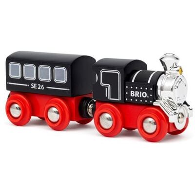 Ravensburger Verlag GmbH BRIO World - Sondereditionszug 2026 (Holz-Dampflok und Wagen) - Spielzeug-Zug in limitierter Edition - nur in 2026 erhältlich - Spielzeug ab 3 Jahren - 36140 Ravensburger Verlag GmbH BRIO World - Sondereditionszug 2026 (Holz-Dampflok und Wagen) - Spielzeug-Zug in limitierter Edition - nur in 2026 erhältlich - Spielzeug ab 3 Jahren - 36140