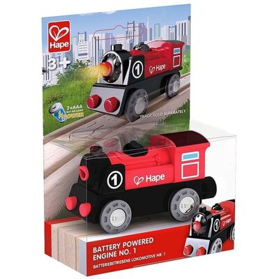 Toynamics Europe GmbH Hape Batteriebetriebene Lokomotive Nr. 1 Toynamics Europe GmbH Hape Batteriebetriebene Lokomotive Nr. 1