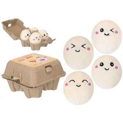 Triton-X 4er Foodies Plüsch Egg Box Triton-X 4er Foodies Plüsch Egg Box