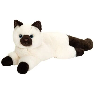 Teddy-HERMANN Teddy Hermann 918233 - Birma-Katze liegend, 36 cm Teddy-HERMANN Teddy Hermann 918233 - Birma-Katze liegend, 36 cm