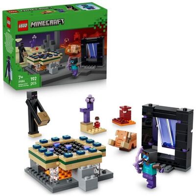 LEGO® GmbH LEGO Minecraft 21584 Reise durch Nether und Endportal, Spielzeug ab 7 LEGO® GmbH LEGO Minecraft 21584 Reise durch Nether und Endportal, Spielzeug ab 7