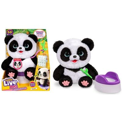 Moose Toys Ltd Little Live Pets My Baby Panda, Interaktives Haustier mit über 50 Geräuschen & Reaktionen Moose Toys Ltd Little Live Pets My Baby Panda, Interaktives Haustier mit über 50 Geräuschen & Reaktionen