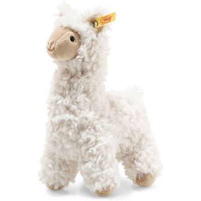 Steiff 069444 - Leandro Lama, stehend, weiß, Plüsch, 19 cm Steiff 069444 - Leandro Lama, stehend, weiß, Plüsch, 19 cm