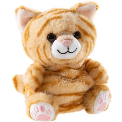 Heunec 160477 - Chagiya Katze gestreift, Antistress-Tier, Plüsch, 13cm Heunec 160477 - Chagiya Katze gestreift, Antistress-Tier, Plüsch, 13cm