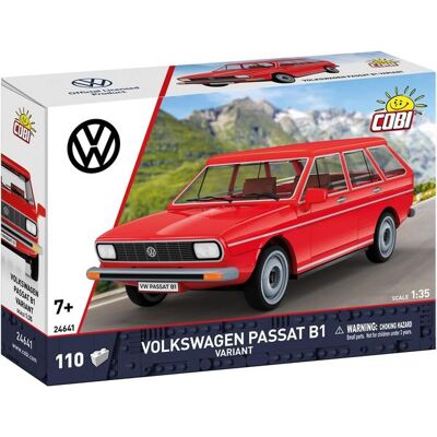 Cobi GmbH COBI 24641 - Volkswagen Passat Variant B1, rot, Bausatz 1:35, 110 Klemmbausteine Cobi GmbH COBI 24641 - Volkswagen Passat Variant B1, rot, Bausatz 1:35, 110 Klemmbausteine