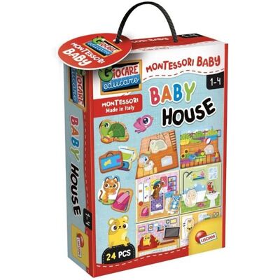LiscianiGiochi MONTESSORI BABY Haus LiscianiGiochi MONTESSORI BABY Haus